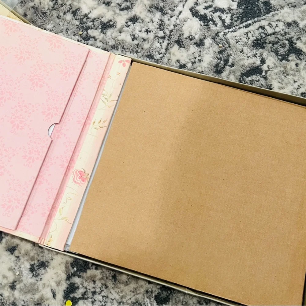 K & COMPANY FRAME A NAME CUSTOM PERSONALIZED FLOWER PHOTO ALBUM